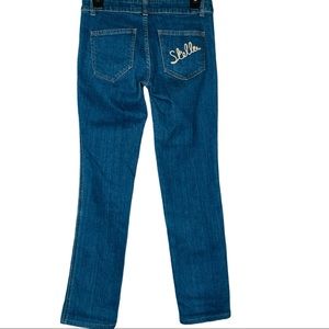 Stella McCartney Mid Rise Embroidered Pocket Jeans Women Size: 4